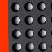 Black Orange Border
